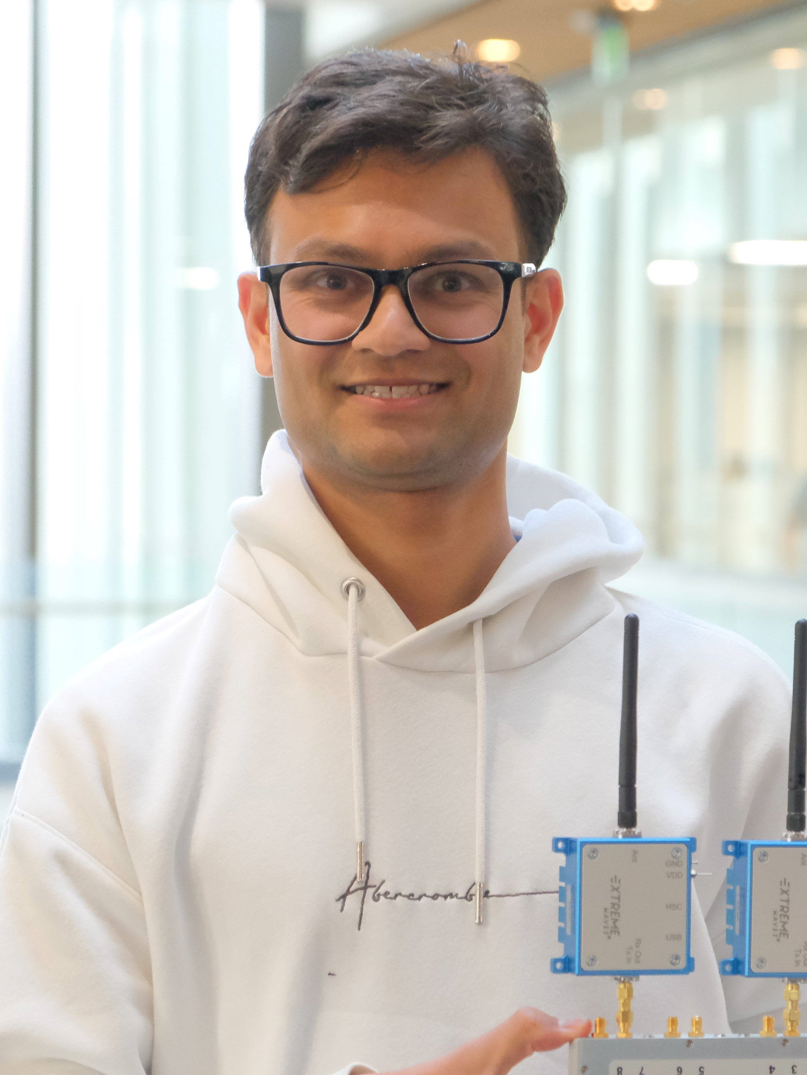 Portrait of Ish Kumar Jain